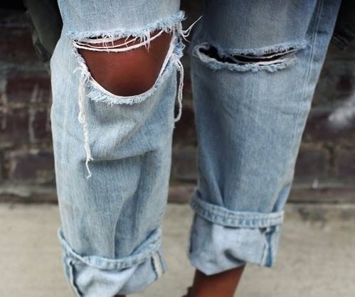 baggy jeans ripped